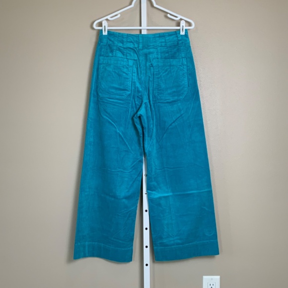 Anthropologie The Colette Cropped Wide-Leg Corduroy Pants by Maeve - Picture 12 of 16